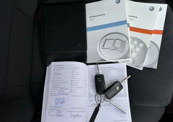 Volkswagen Tiguan cena 49700 przebieg: 155270, rok produkcji 2013 z Prudnik małe 232